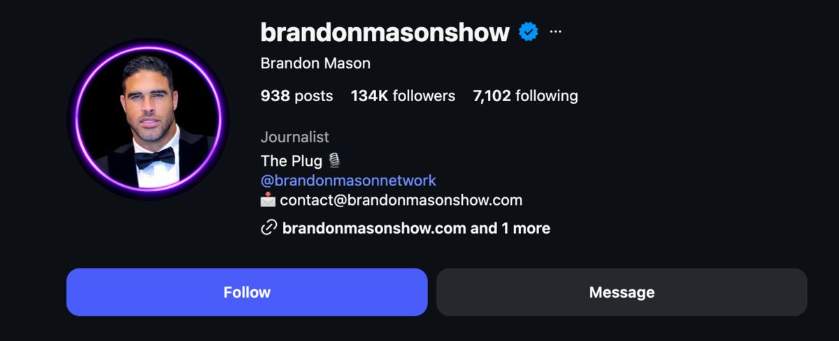 The Brandon Mason Show profile